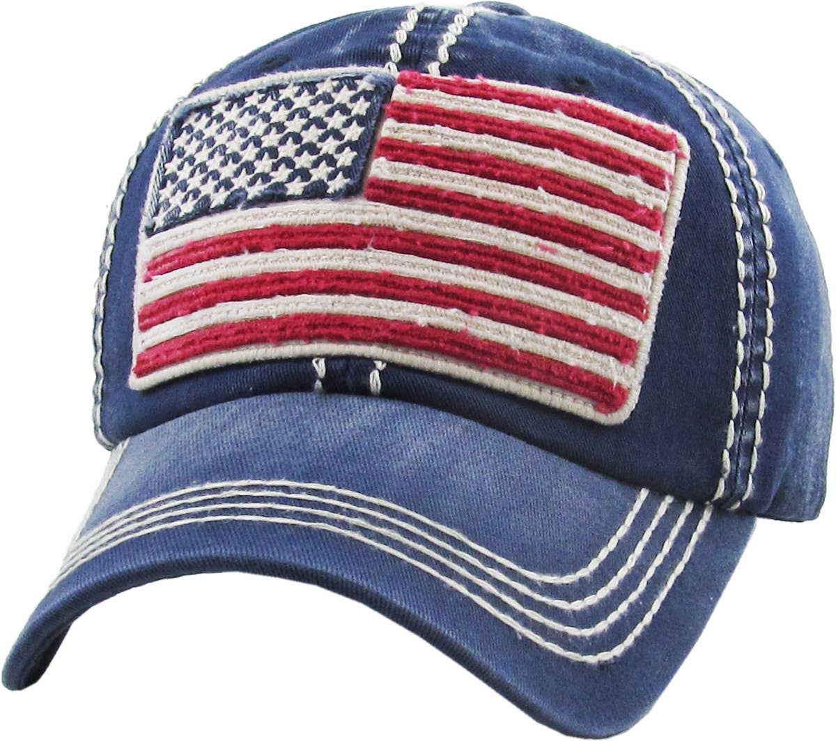 KBETHOS - USA Flag Vintage Ballcap