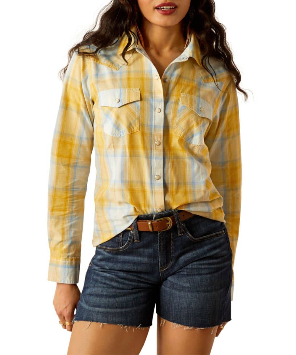 Ariat Daisy Snap Long Sleeve Shirt