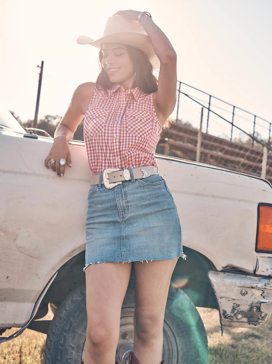 Wrangler Retro® Bailey Denim Skirt
