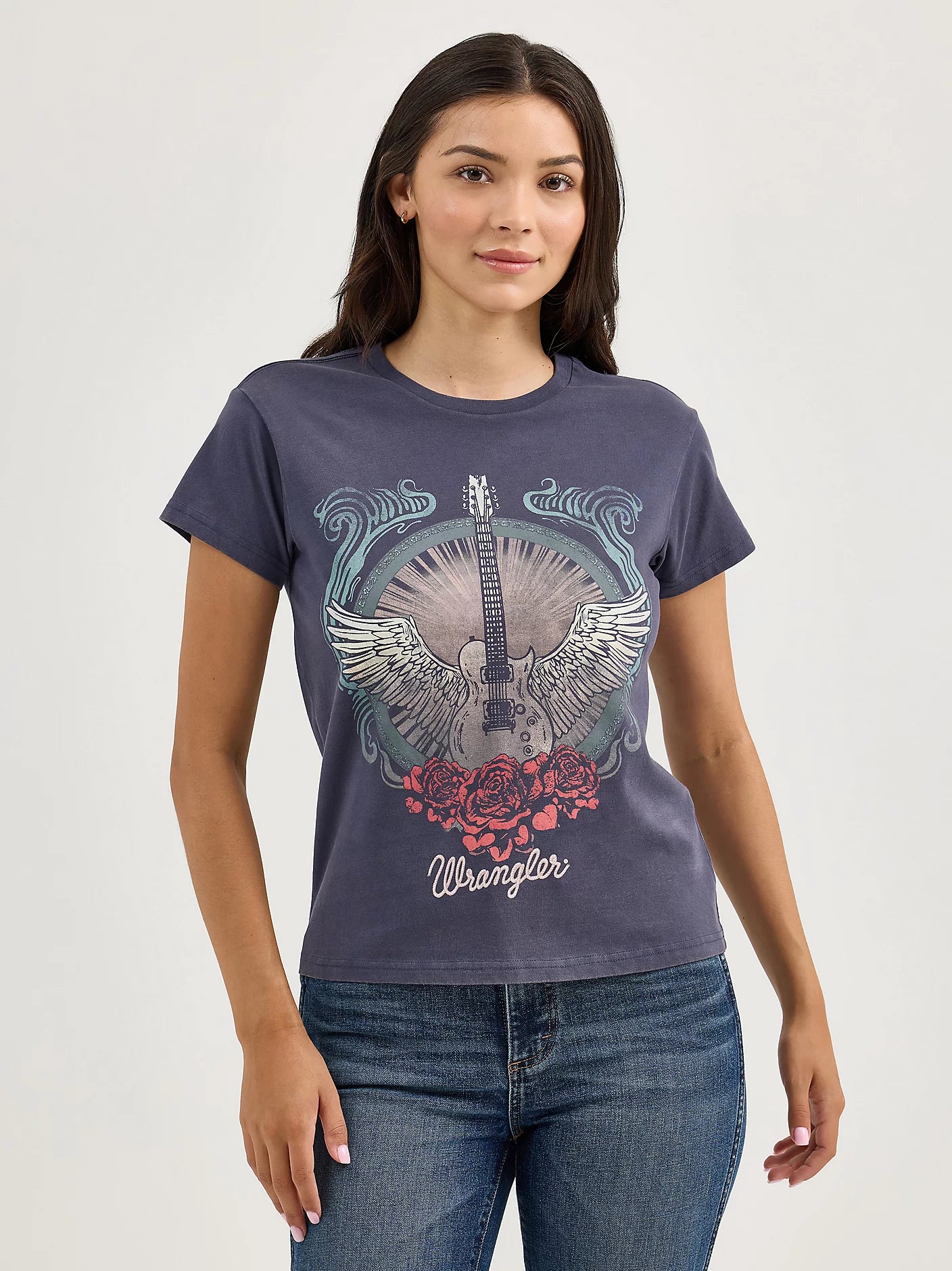 Wrangler Women's Retro Cherub Rock Tee