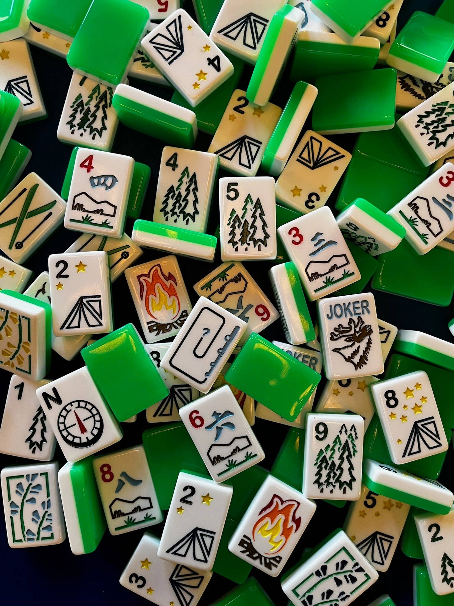 Wilderness Mahjong Set - Great for Families
