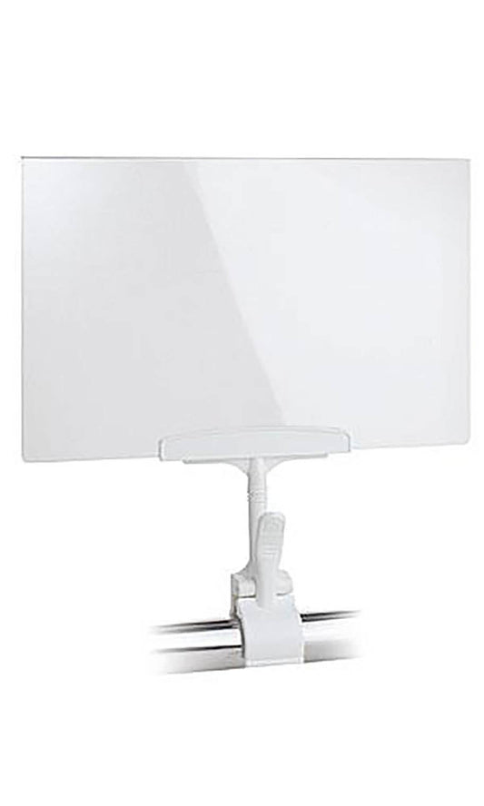Store Supply Warehouse - 7 X 11" Sign Holder With Clamp | Acrylic