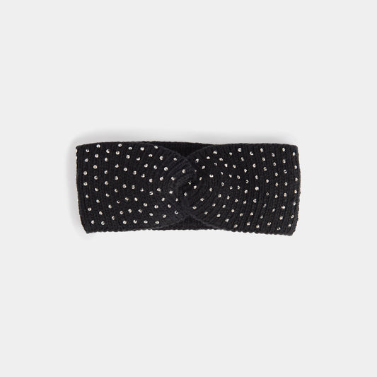Winter Glam Headband - Black