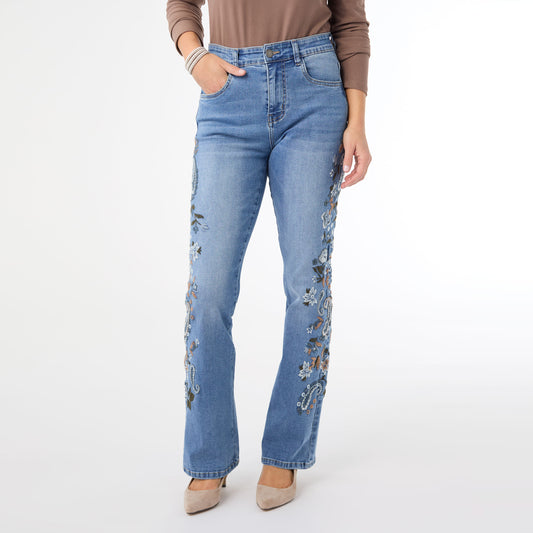 XL - EverStretch Baby Bootcut with Side...