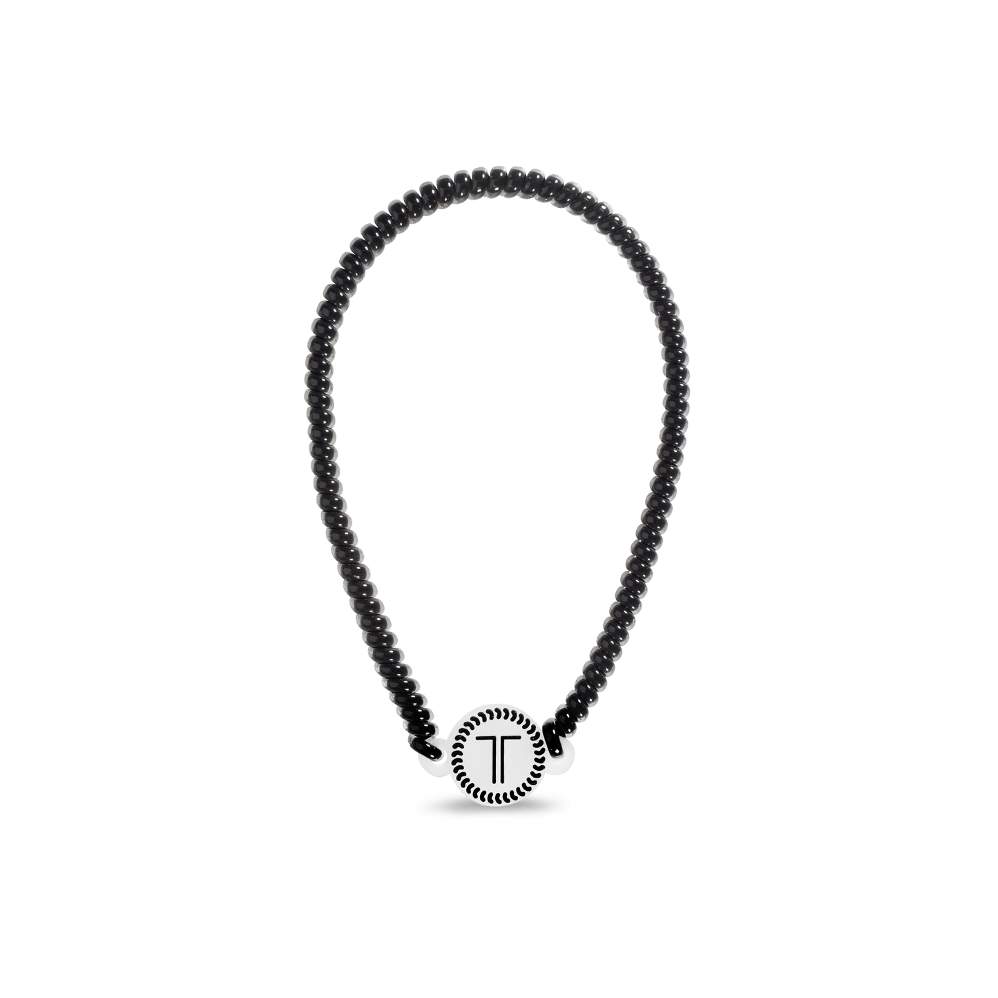 TELETIES - Spiral Hair Coil Headband | Jet Black