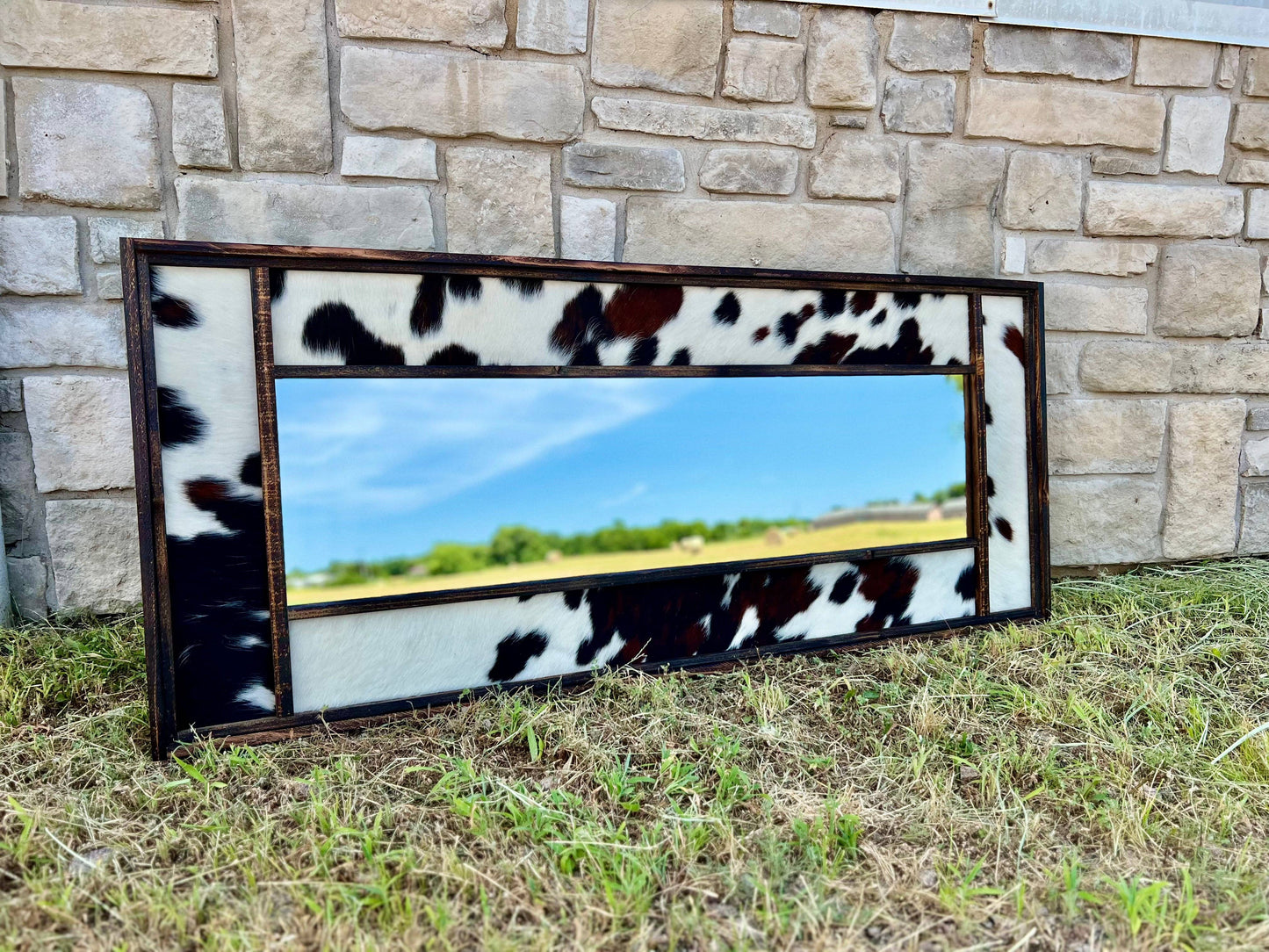 Cowhide Body Mirrors
