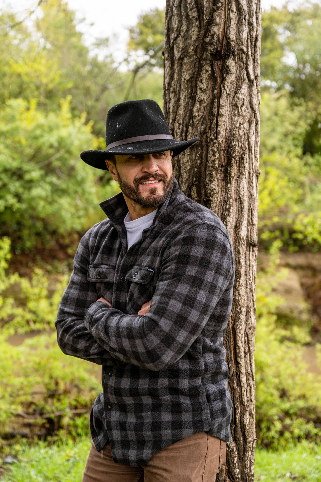 American Hat Makers - Crushable Wool Felt Outback Hat - Style Pathfinder