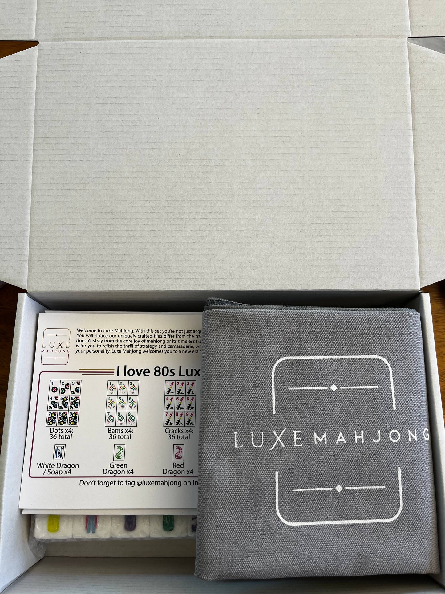 I Love the 80s Mahjong Set