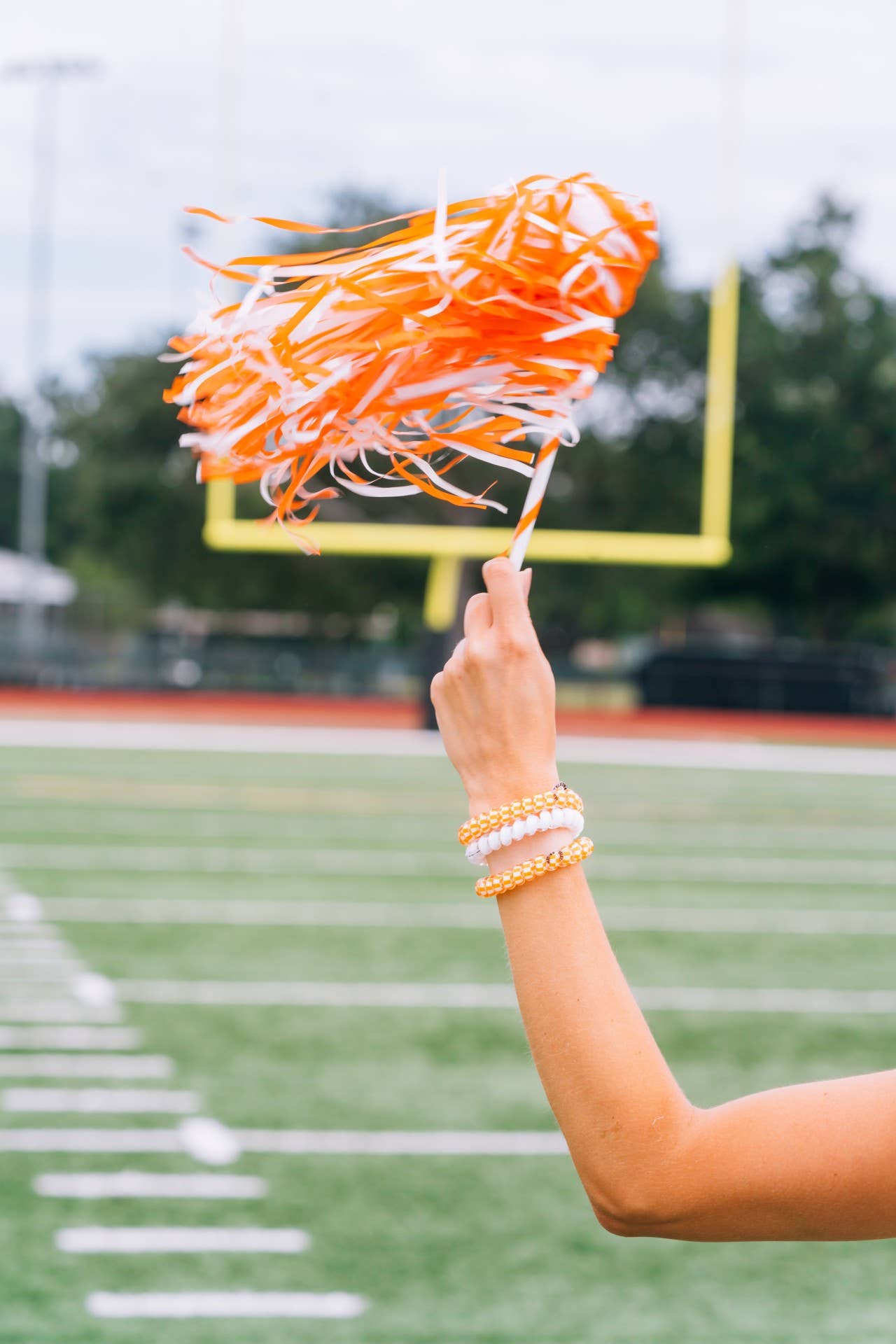 TELETIES - Spiral Hair Coils | Large | Univ. of Tennessee Hair Ties