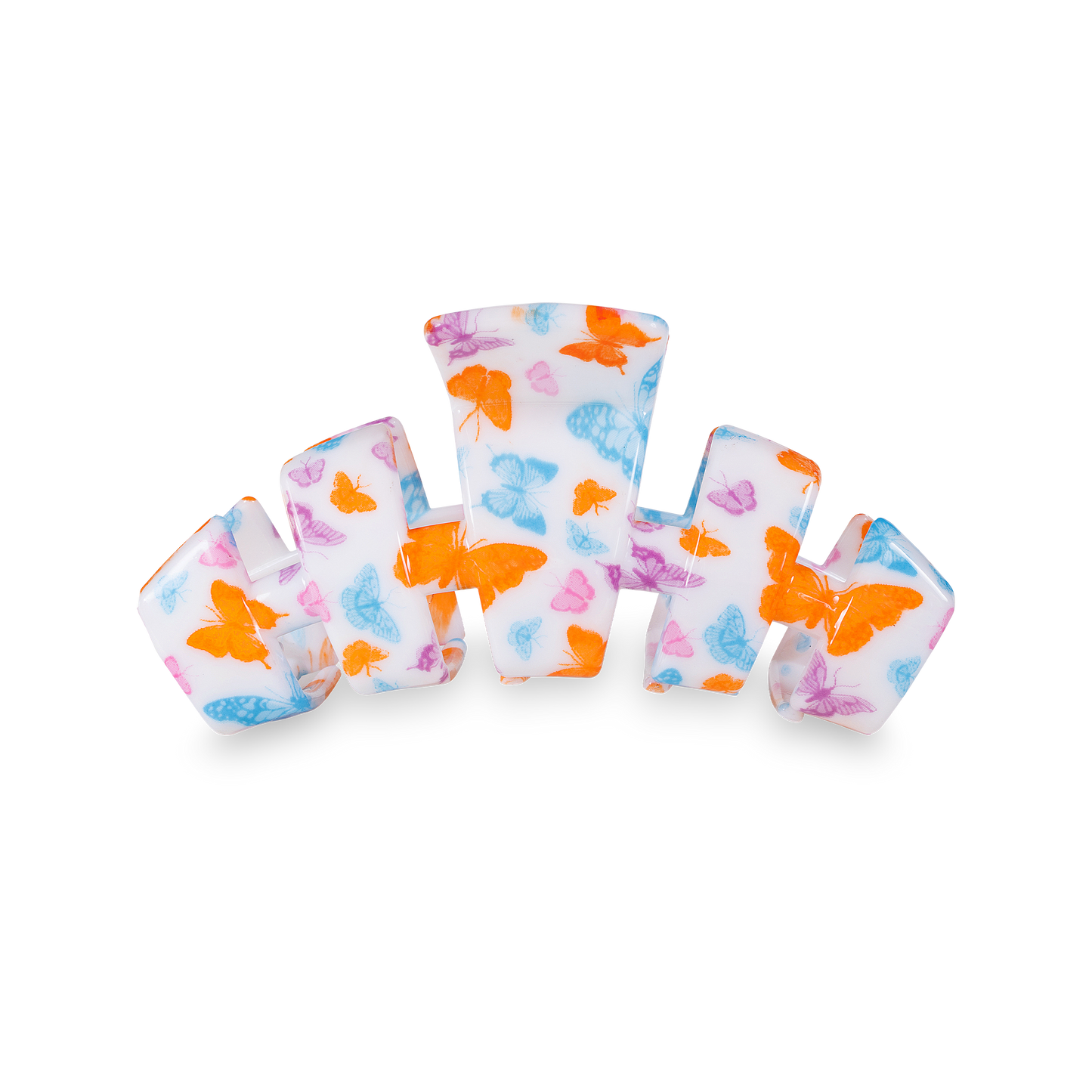 TELETIES - Classic Hair Clip | Med. | Fluttering By