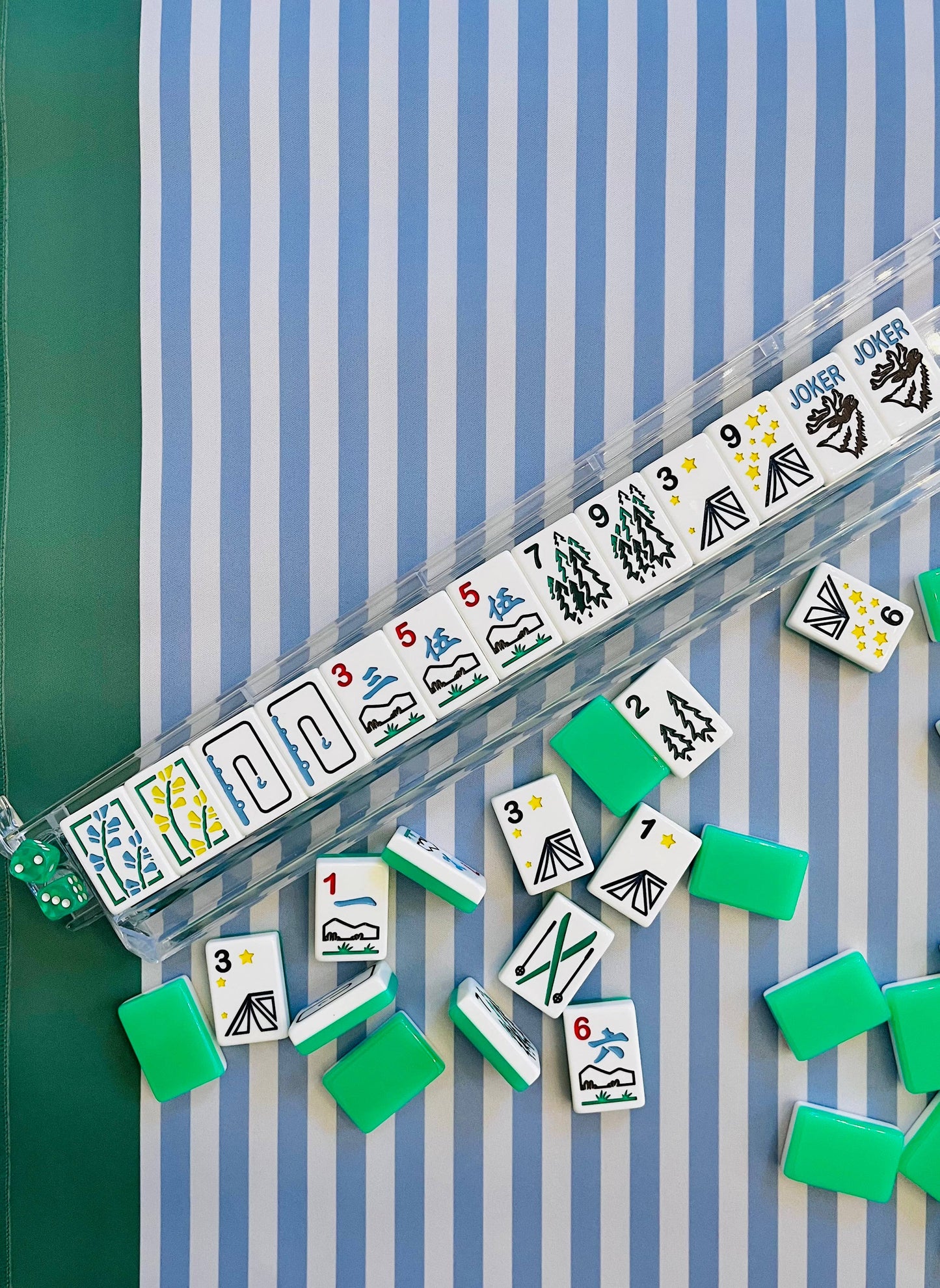 Wilderness Mahjong Set - Great for Families