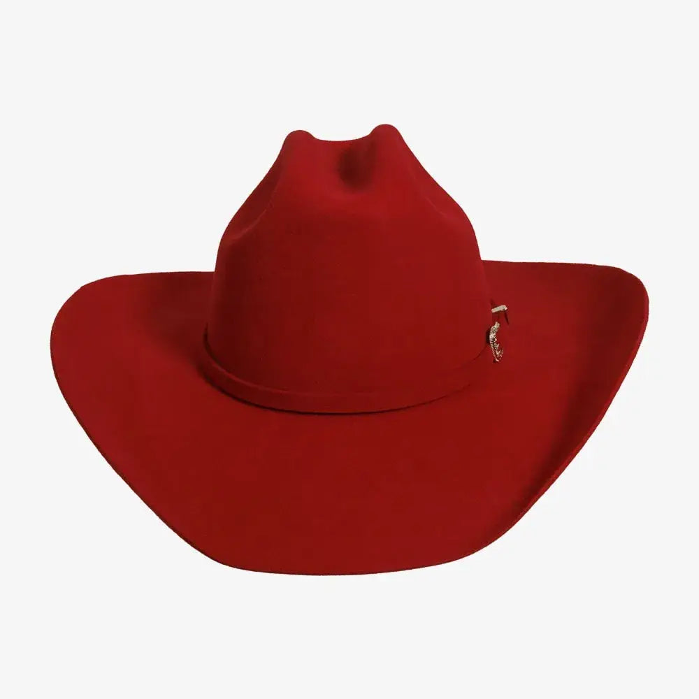 American Hat Makers - 100% Wool Felt Western Cowboy Hat - Style Cattleman