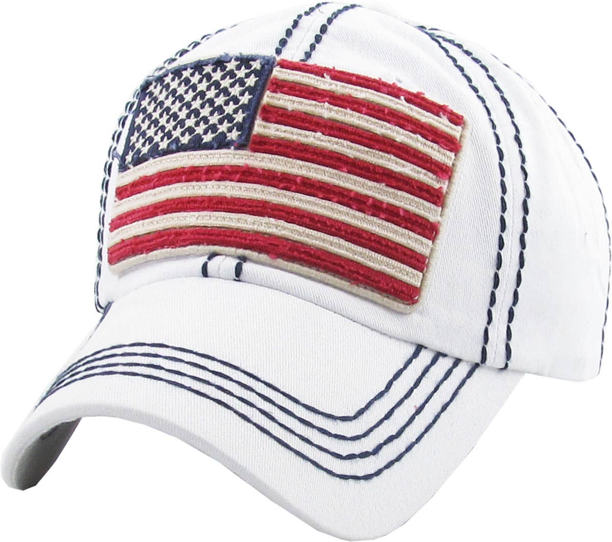 KBETHOS - USA Flag Vintage Ballcap
