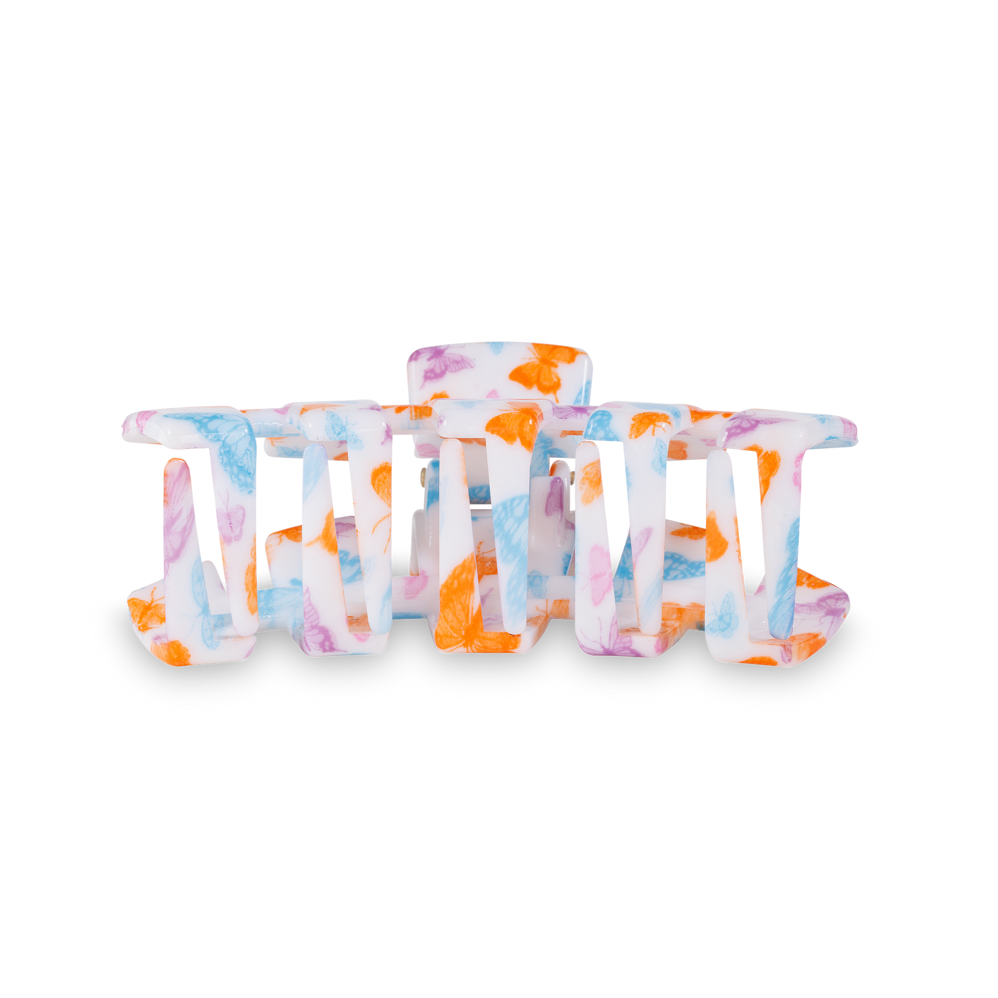 TELETIES - Classic Hair Clip | Med. | Fluttering By