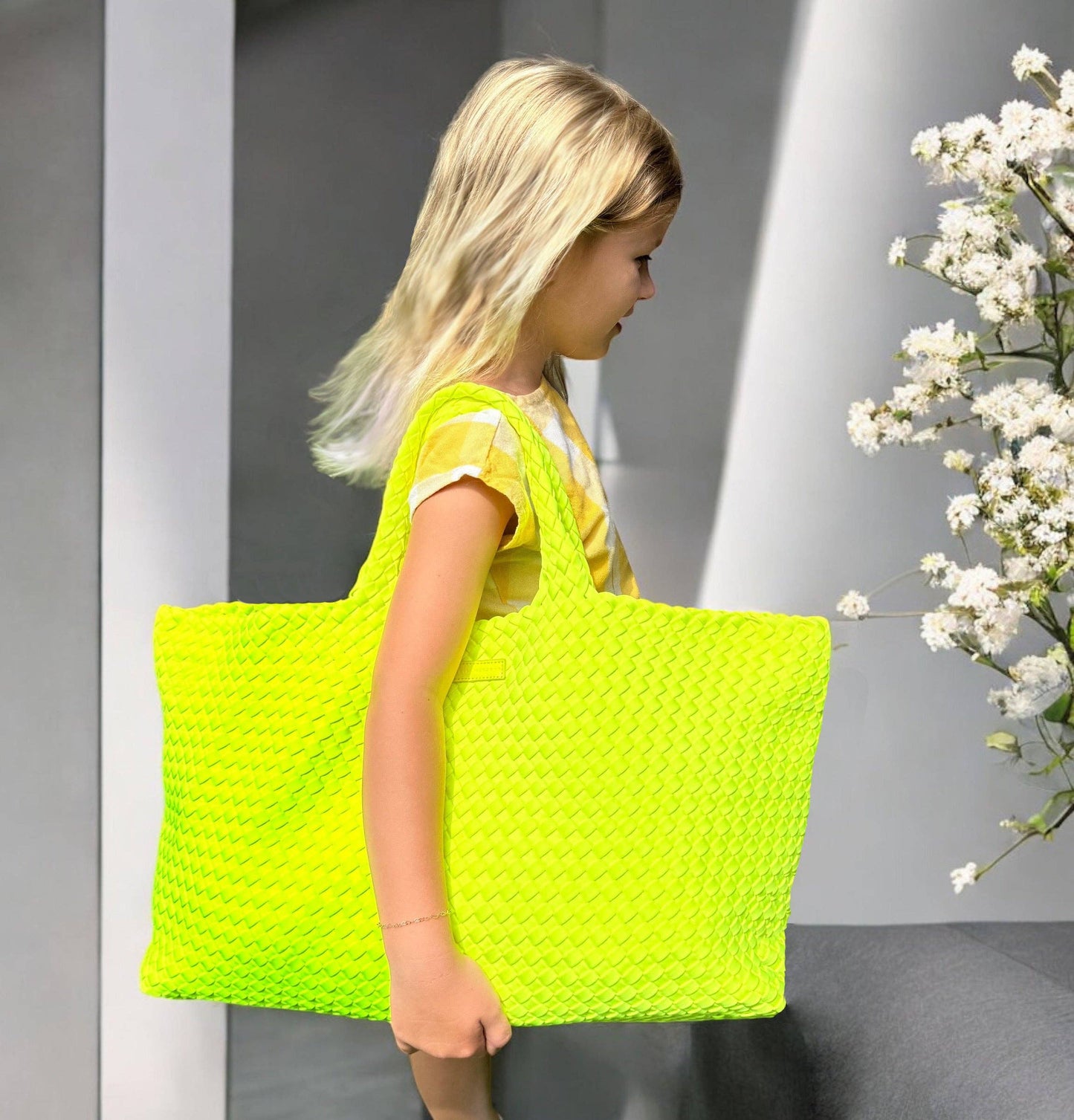 Peace Love Mahjong - Woven Mahjong Carryall - 6 Colors