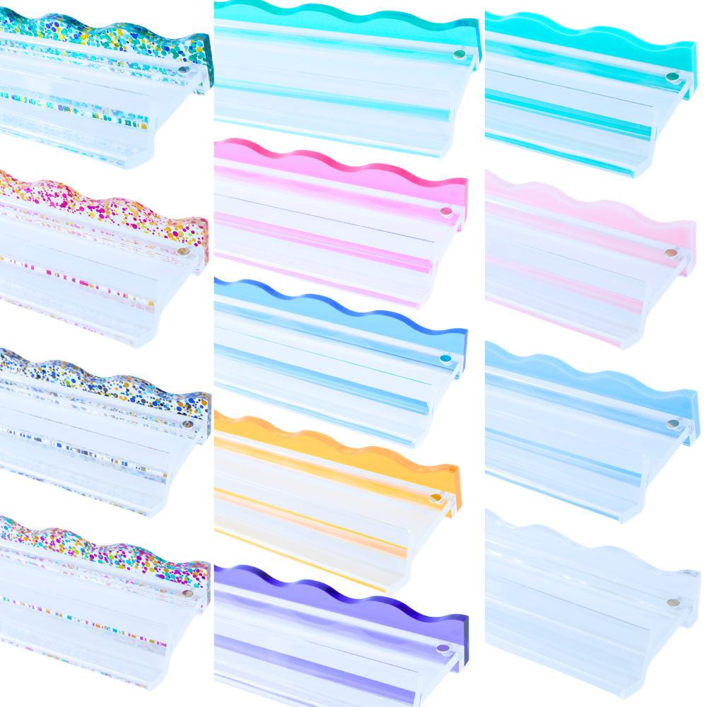My Fair Mahjong - MAHJONG RACK PUSHERS - MAGNETIC  |  Premium Acrylic  |  Set of 4