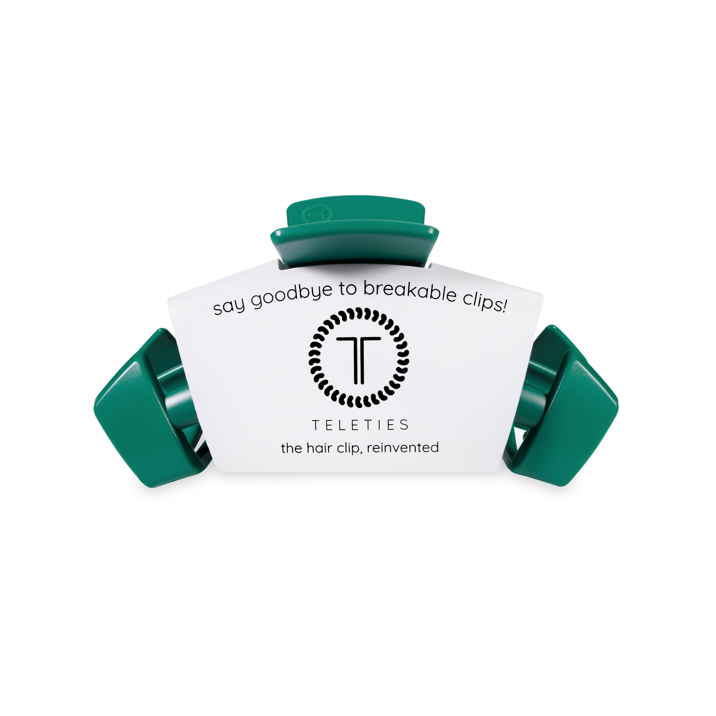 TELETIES - Classic Hair Clip | Medium | Fir Real