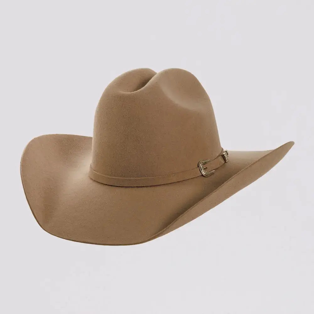 American Hat Makers - 100% Wool Felt Western Cowboy Hat - Style Cattleman