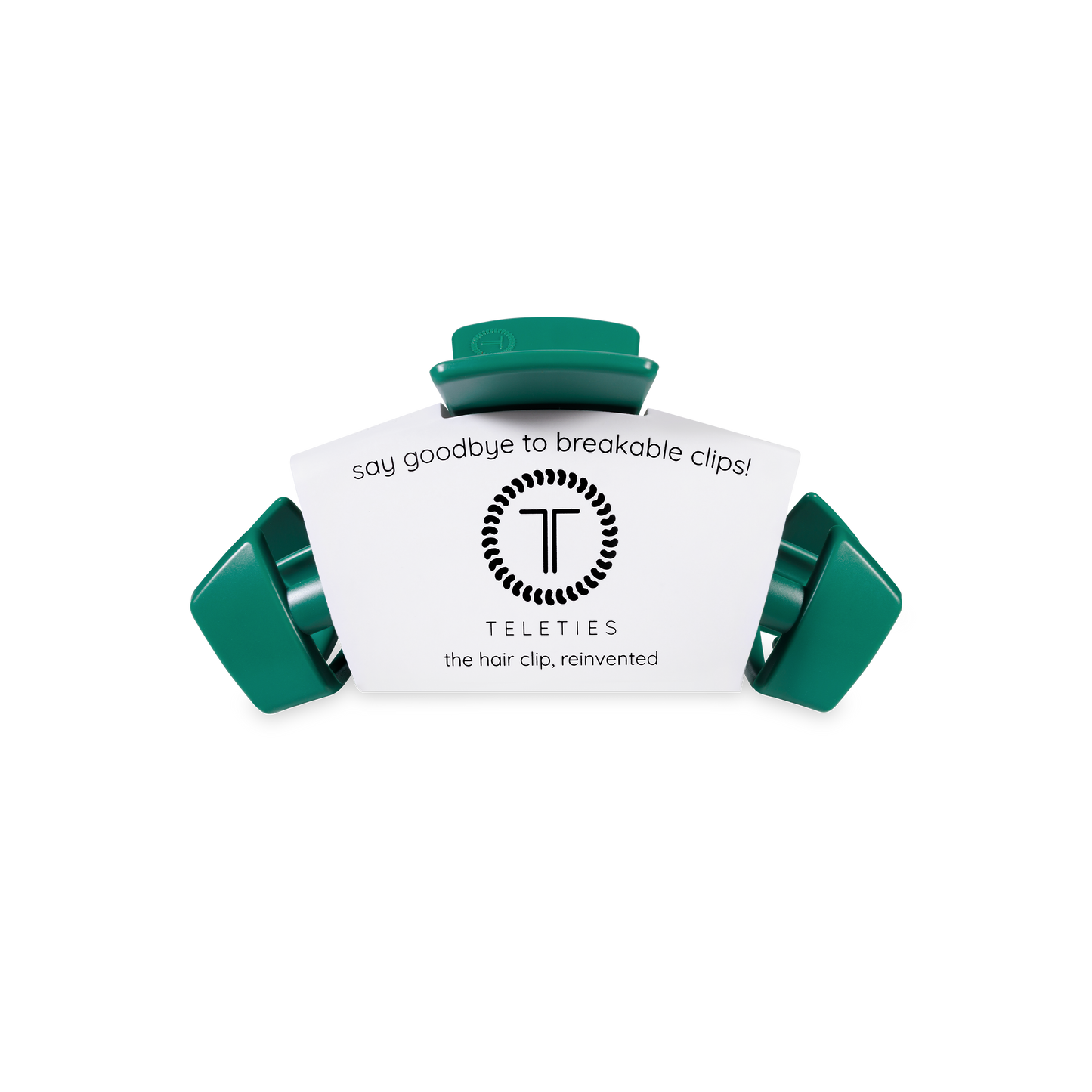 TELETIES - Classic Hair Clip | Small | Fir Real