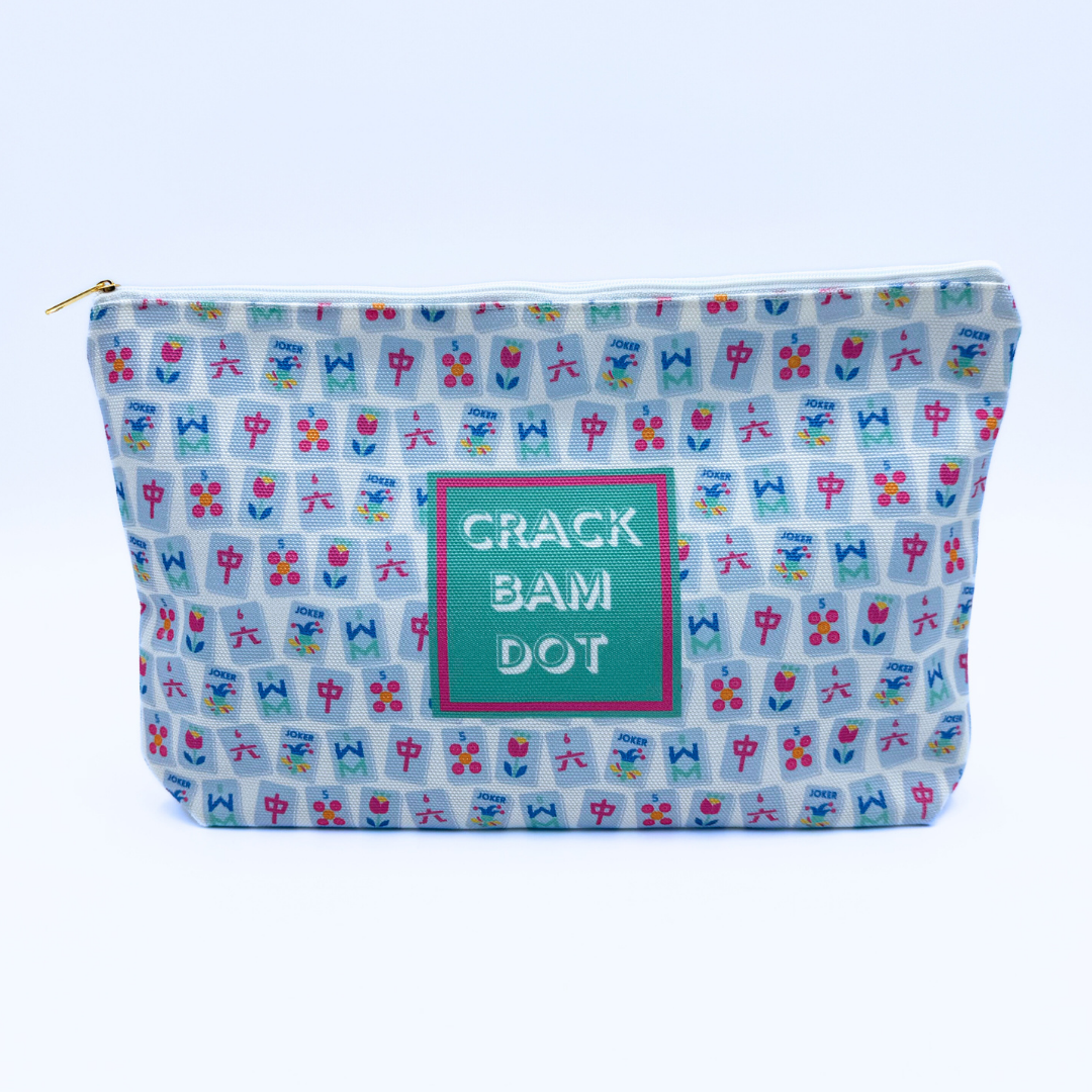 My Fair Mahjong - Mahjong Tile & Accessory Bag (Large, T-bottom) | Fits Most Large Tile Sets