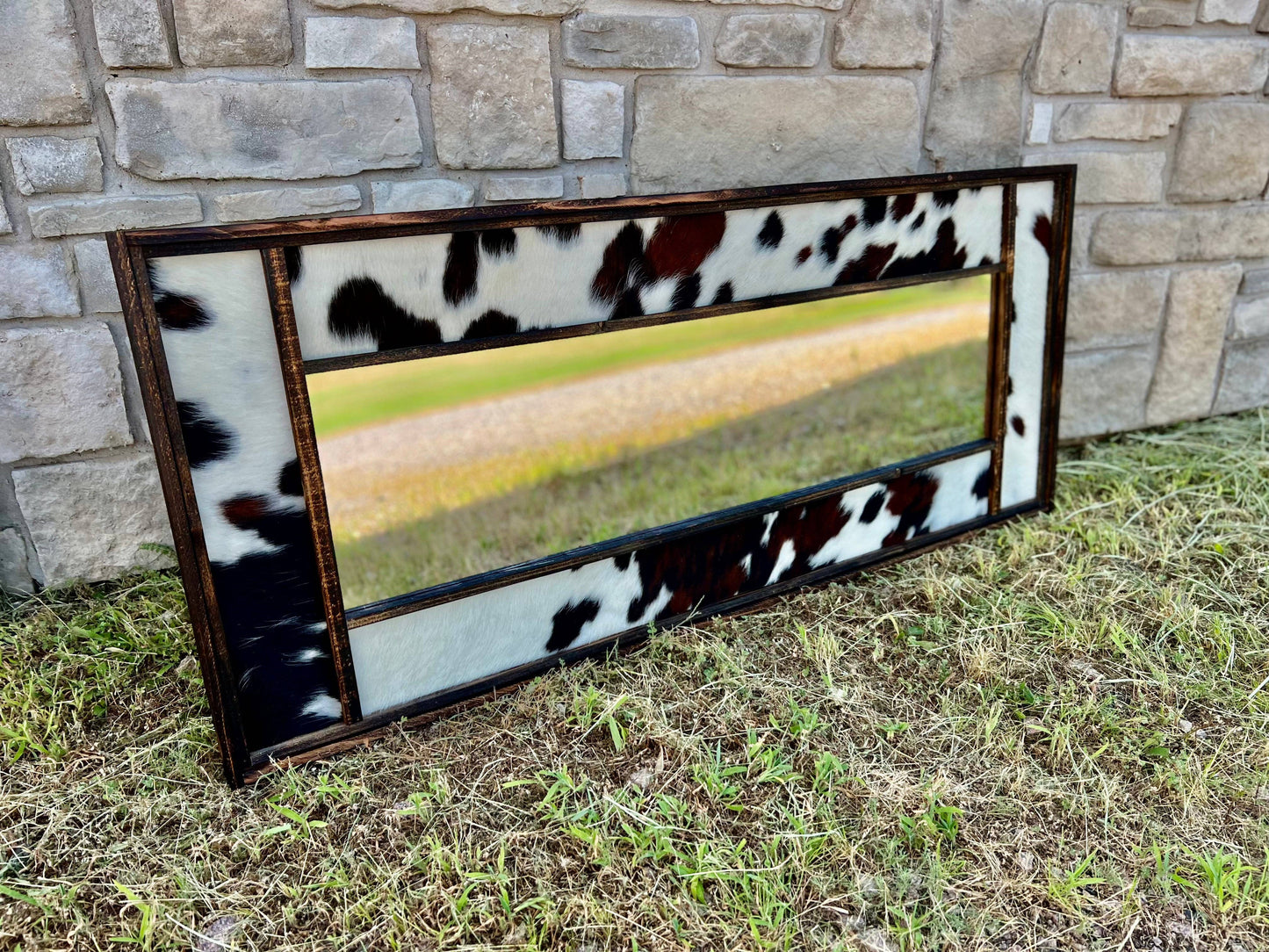 Cowhide Body Mirrors
