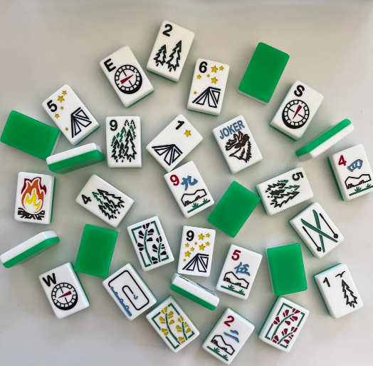 Wilderness Mahjong Set - Great for Families