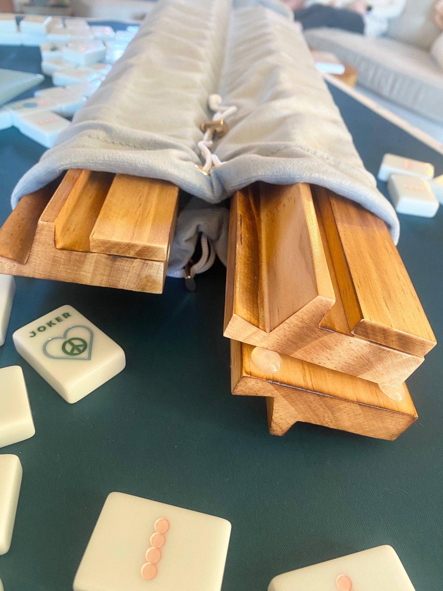 Peace Love Mahjong - Rack Bag