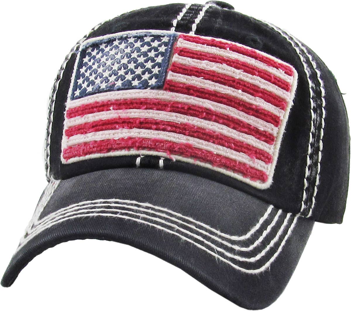 KBETHOS - USA Flag Vintage Ballcap