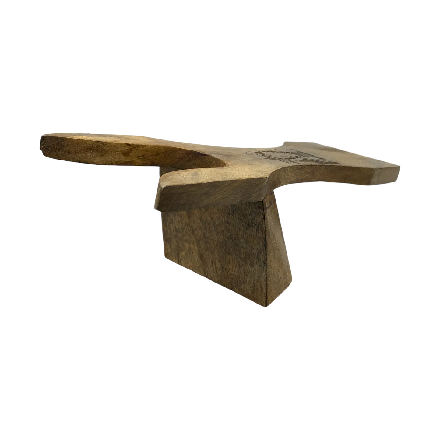 Wilco Home - Branding Iron Laser Etched Mango Wood Bootjack