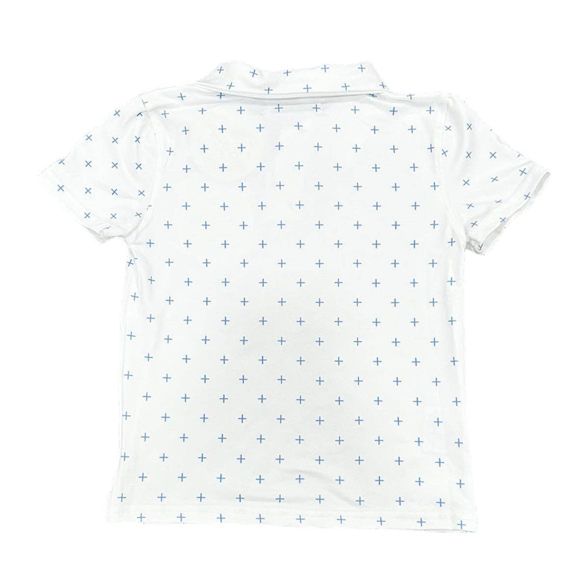 Sugar Bee Clothing - Boys Polo Shirt - Daddy & Me Boys Pocket Polo - French Blue