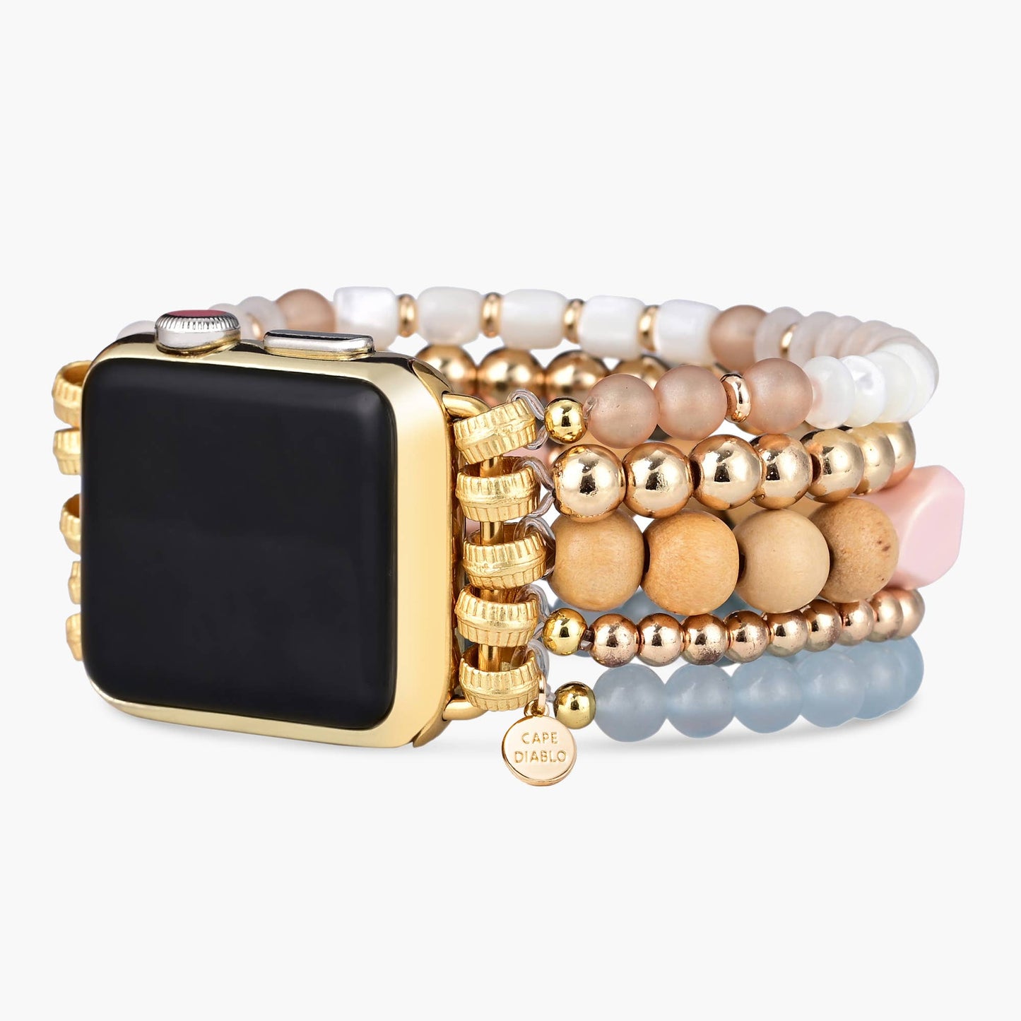 Cape Diablo - Apricot Mist Stretch Apple Watch Strap
