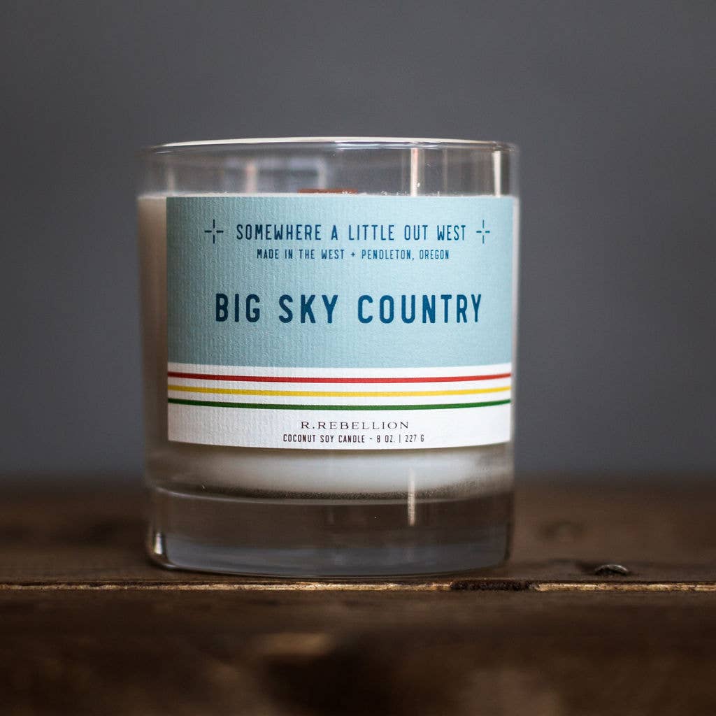 R. Rebellion - Big Sky Country Candle 8 oz.