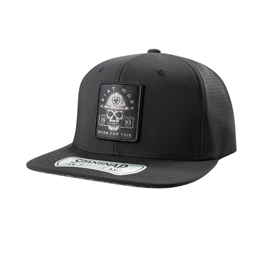 Ariat Men's Reflective Patch Black Cap