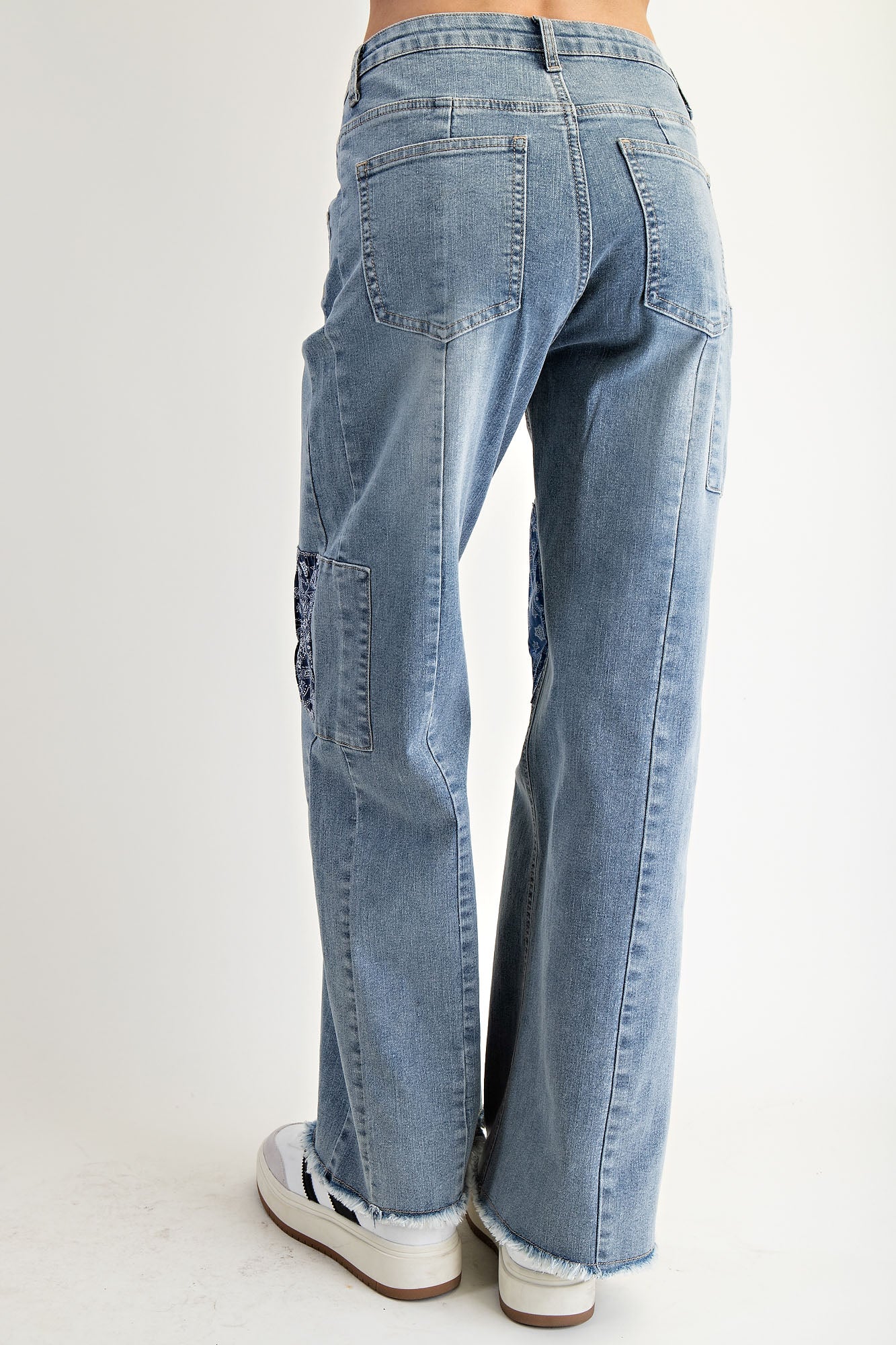 Easel Jeans Patchwork