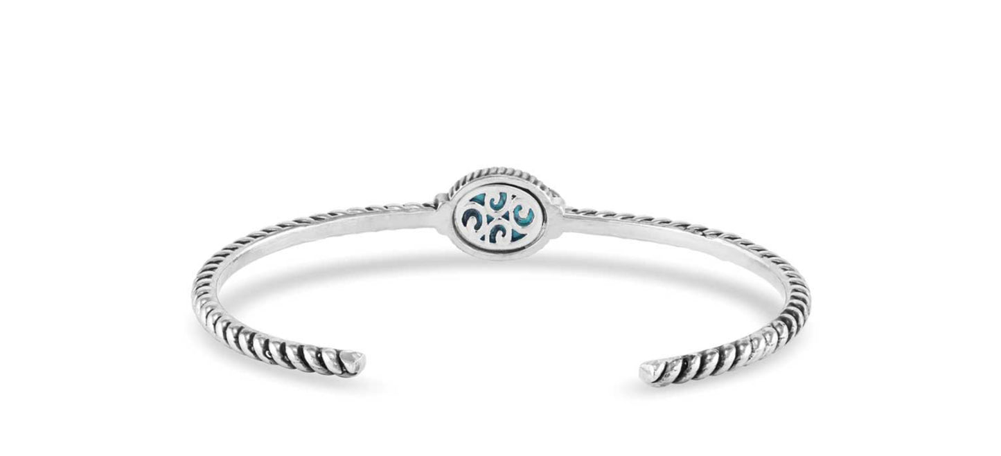 Montana Silversmith World’s Feather Turquoise Cuff