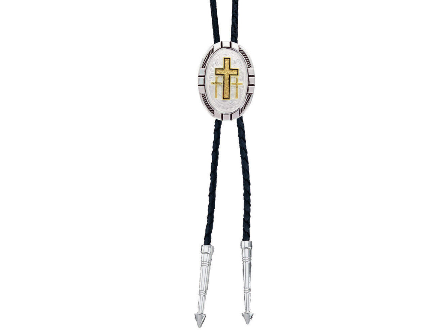 Montana Silversmith Triple Cross Figure Bolo Tie