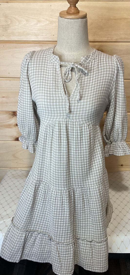 Scandal Italy Breakers Beige Dress