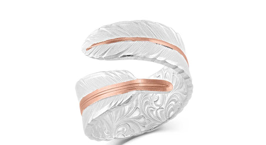 Montana Silversmith S/S Feather Ring