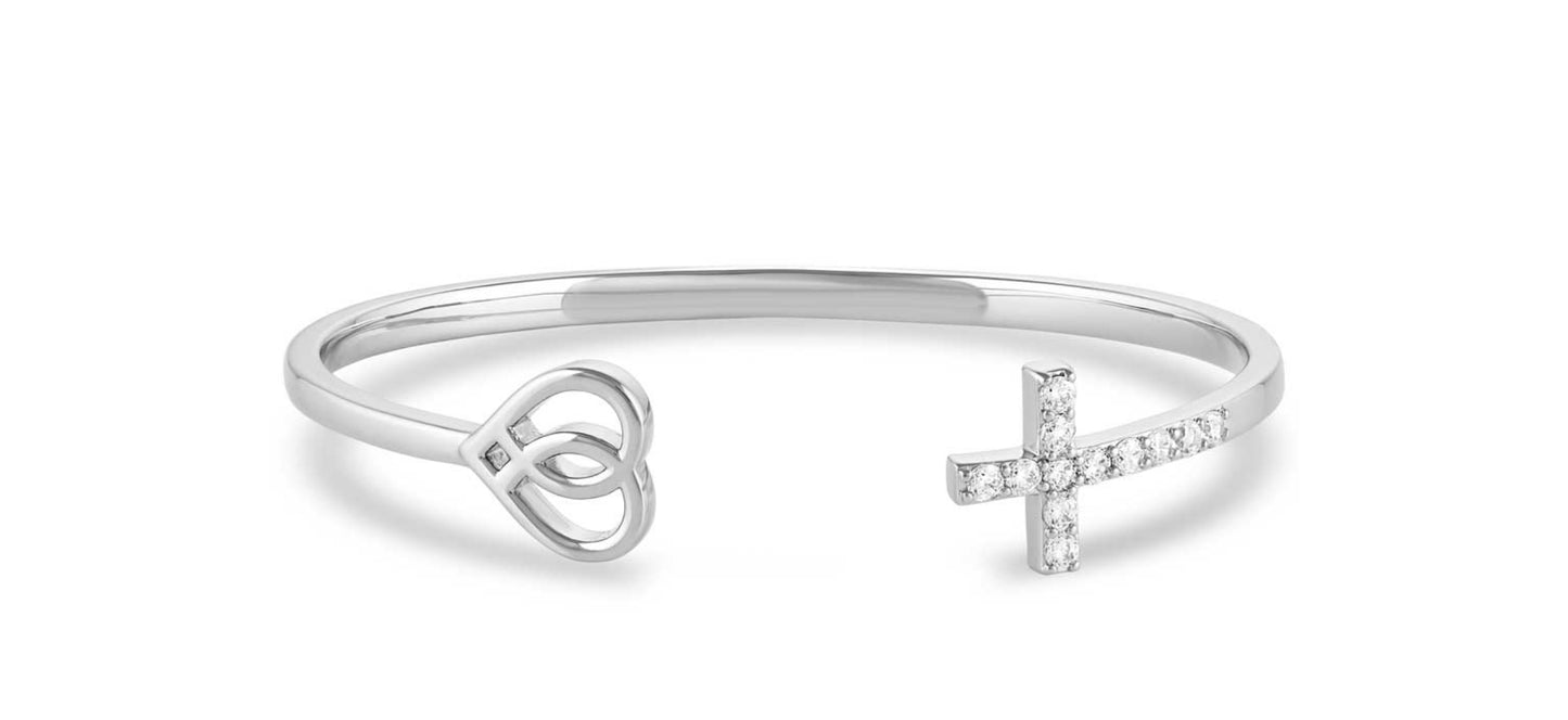 Montana Silversmith Love & Faith Cuff