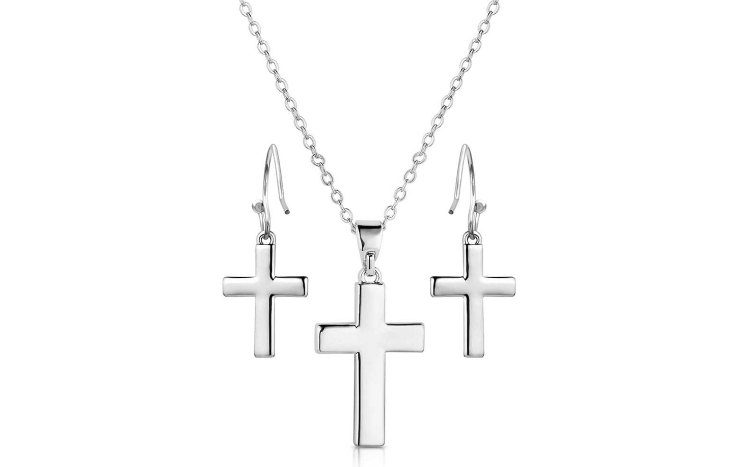 Montana Silversmith Unwavering Cross Jewelry Set