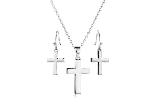 Montana Silversmith Unwavering Cross Jewelry Set