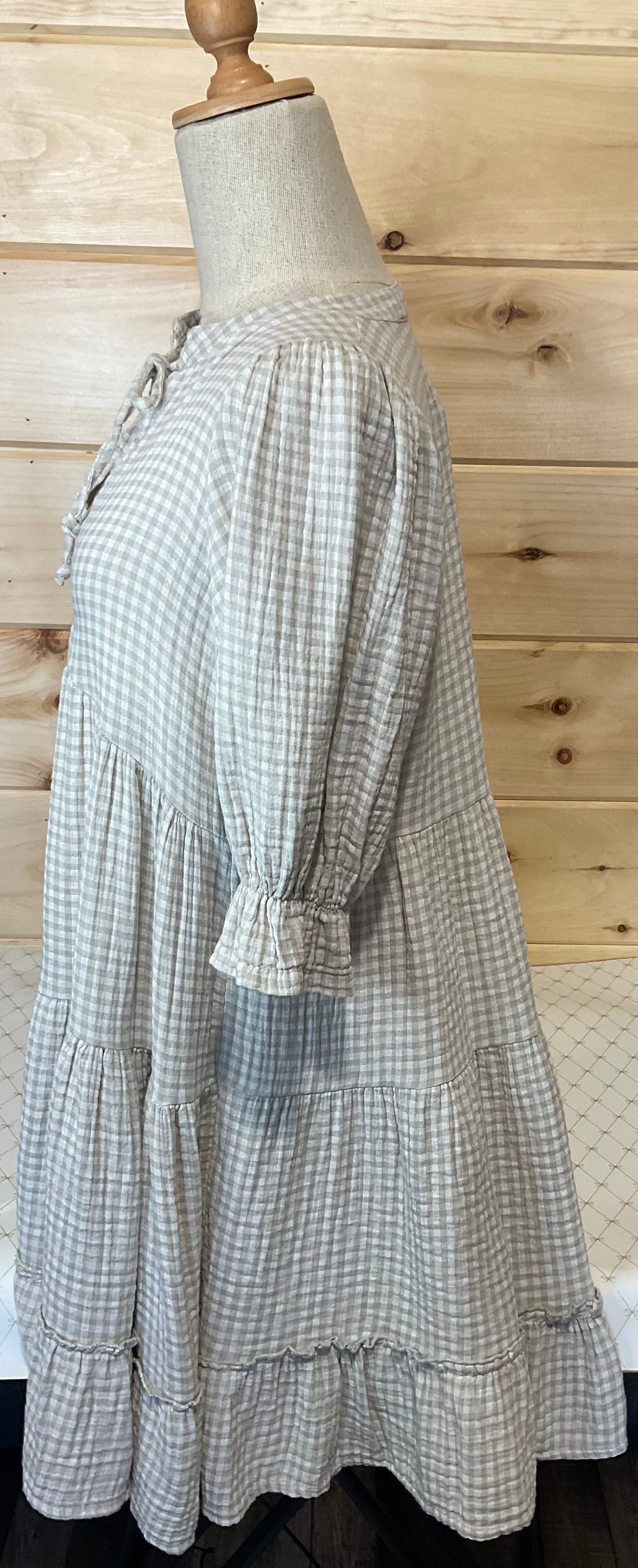 Scandal Italy Breakers Beige Dress