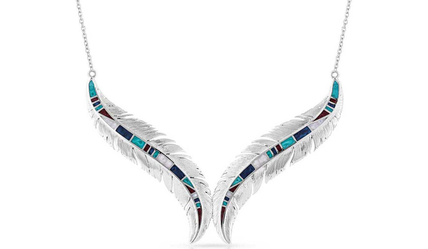 Montana Silversmith NC- Breaking Trail Feather