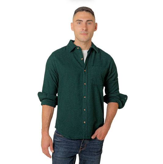 Hope & Henry Men’s Organic Flannel Shirt