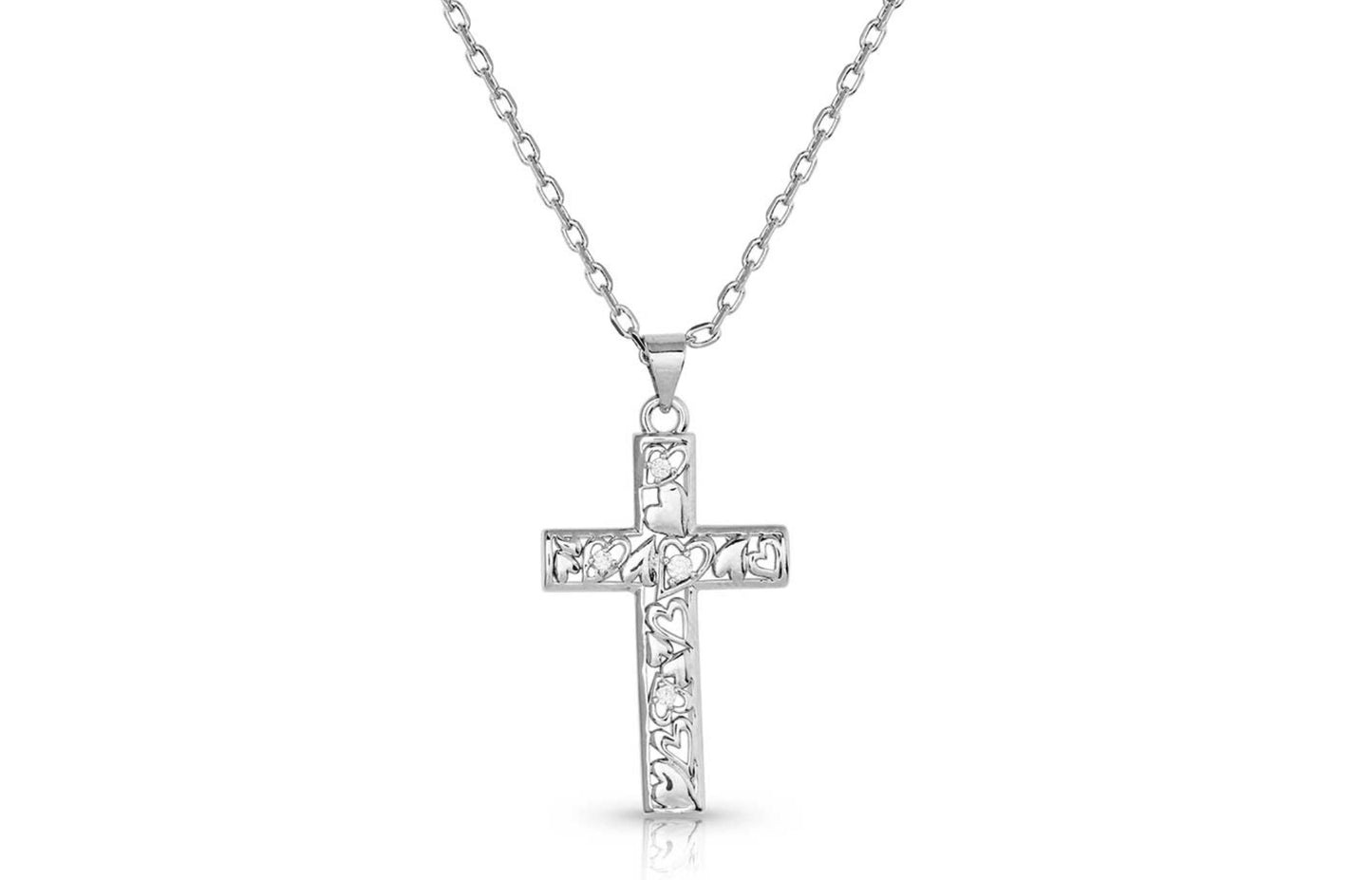 Montana Silversmith Heartfelt Faith Cross Necklace