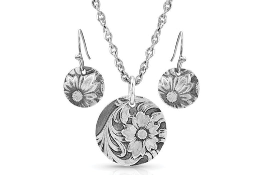 Montana Silversmith Art Of The Buckle Jewelry Set