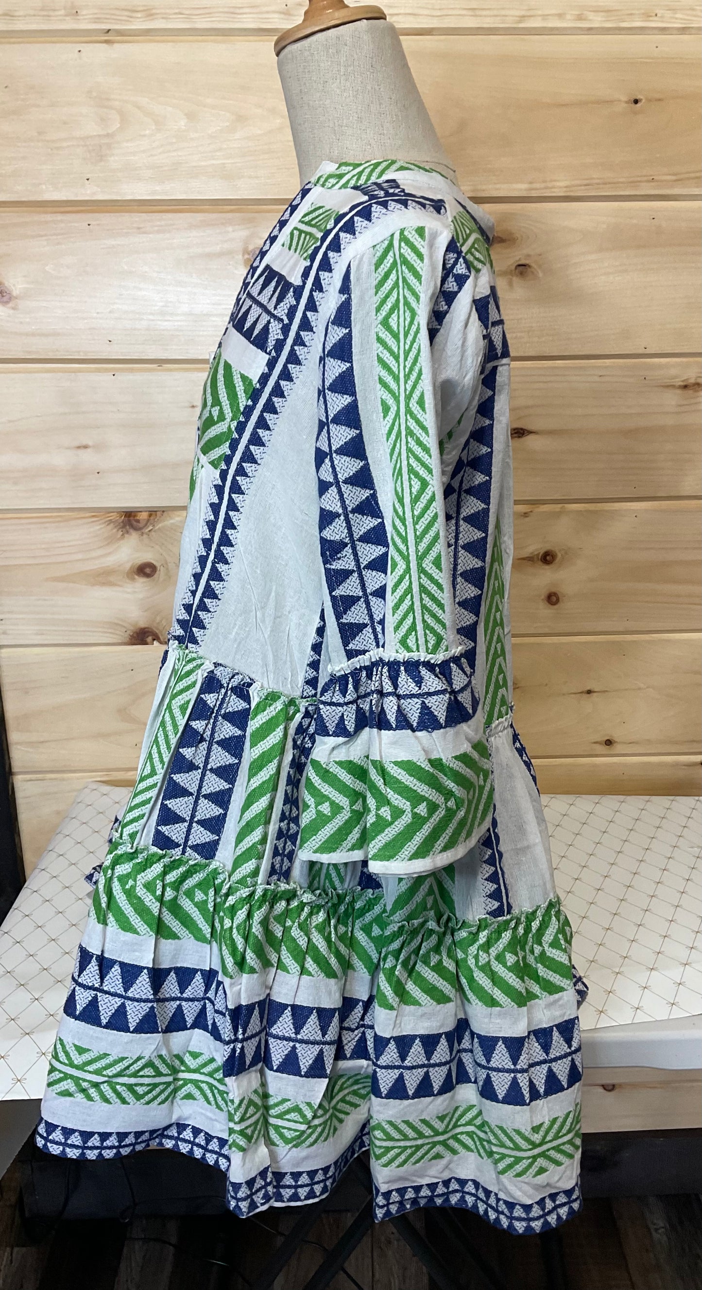 Camille & Co Blue/Green Dress