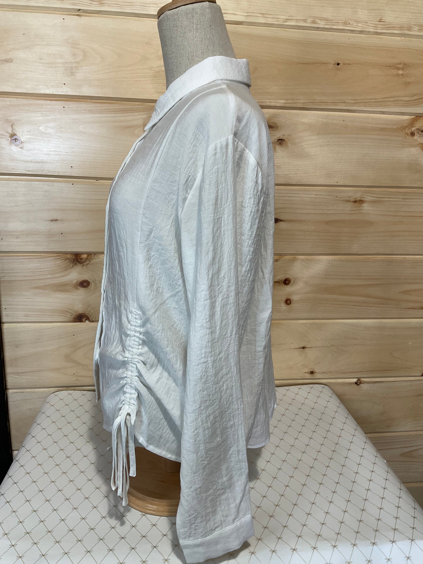 Allie Rose OW LS Button Up