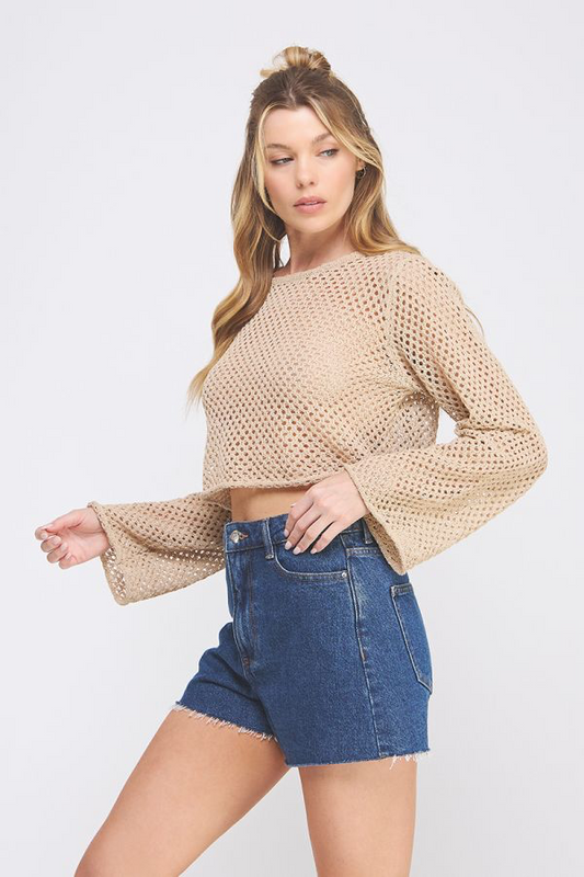 Allie Rose Knit Long Sleeve Top