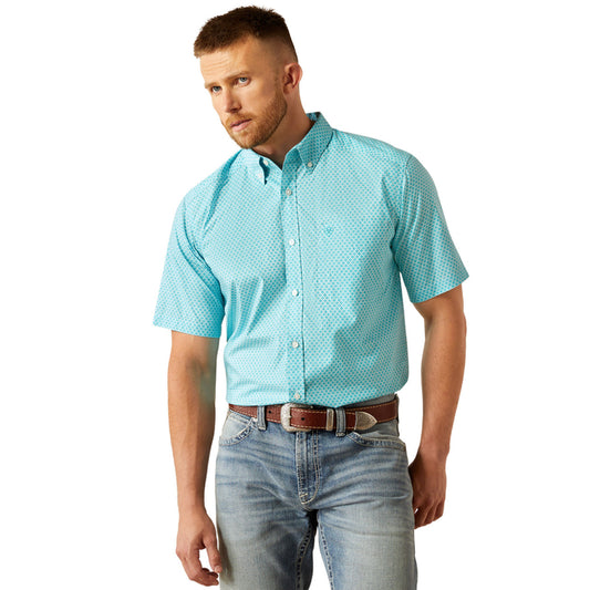 Ariat Westin Light Blue Short Sleeve Shirt